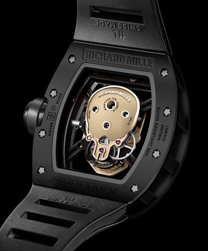 Richard Mille Replica Watch RM 52-01 Skull Tourbillon Nano Ceramic